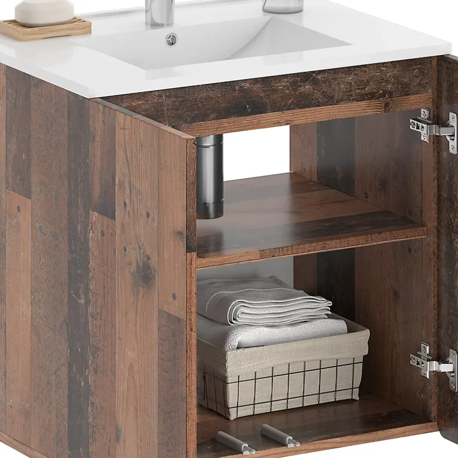 Vicco Ensemble de meubles de salle de bains Oldstyle 2 pièces* Lave-Mains