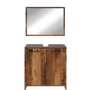 Vicco Ensemble de meubles de salle de bain Chêne rustique 2 pièces* Ensemble Meuble De Salle De Bains
