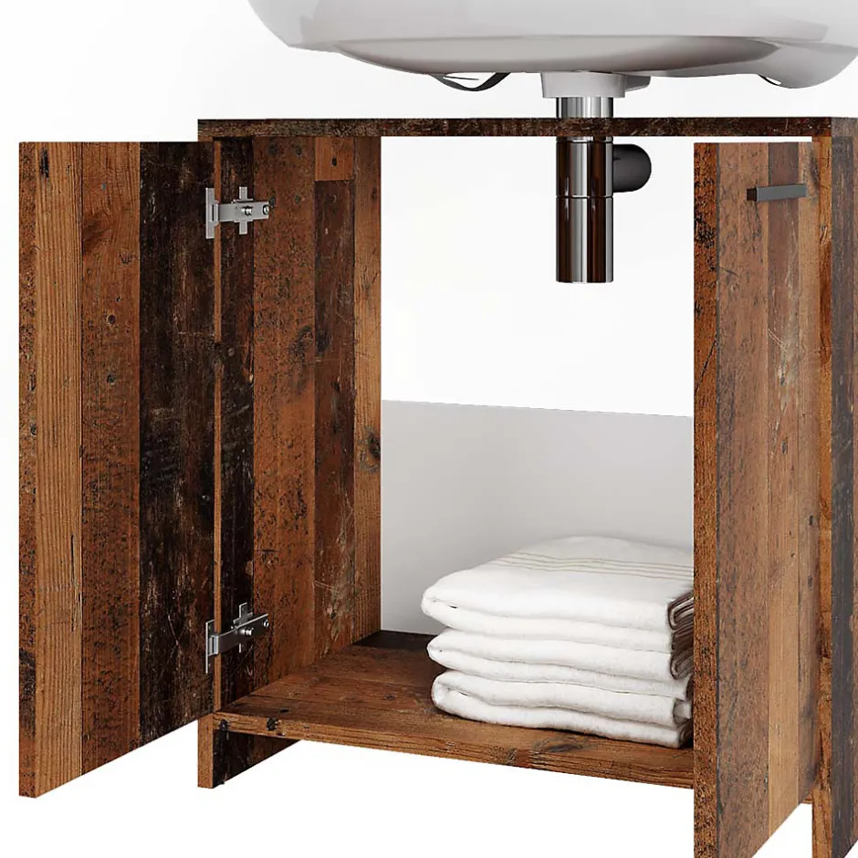 Vicco Ensemble de meubles de salle de bain Chêne rustique 2 pièces* Ensemble Meuble De Salle De Bains