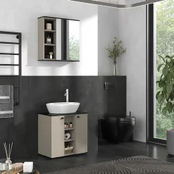 Vicco Ensemble de meubles de salle de bains Grège 2 pièces* Ensemble Meuble De Salle De Bains