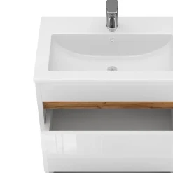 Vicco Ensemble meubles bain Blanc 2 pièces, armoire basse 60 cm* Lave-Mains