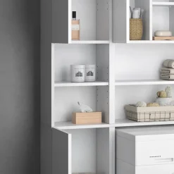 Vicco Meuble de rangement de salle de bain Blanc 32x190cm* Colonne De Salle De Bains