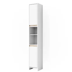 Vicco Meuble de rangement de salle de bain Blanc/Sonoma 30x190cm* Colonne De Salle De Bains