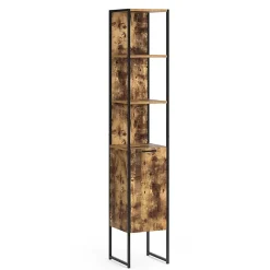 Vicco Meuble de rangement de salle de bain Bois antique 33x185cm* Colonne De Salle De Bains