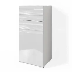 Vicco Meuble de rangement de salle de bain Blanc 36.4x79cm