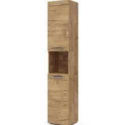 Vicco Meuble de rangement de salle de bain Chêne Wotan 37x190cm* Colonne De Salle De Bains