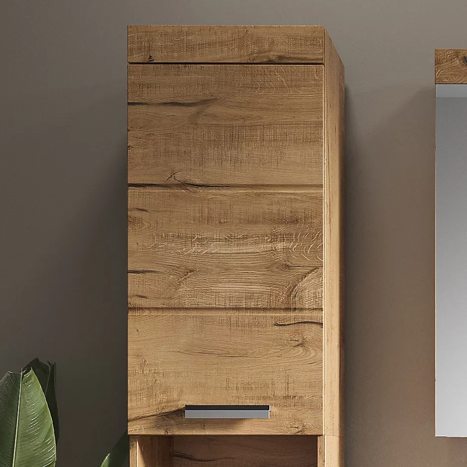 Vicco Meuble de rangement de salle de bain Chêne Wotan 37x190cm* Colonne De Salle De Bains