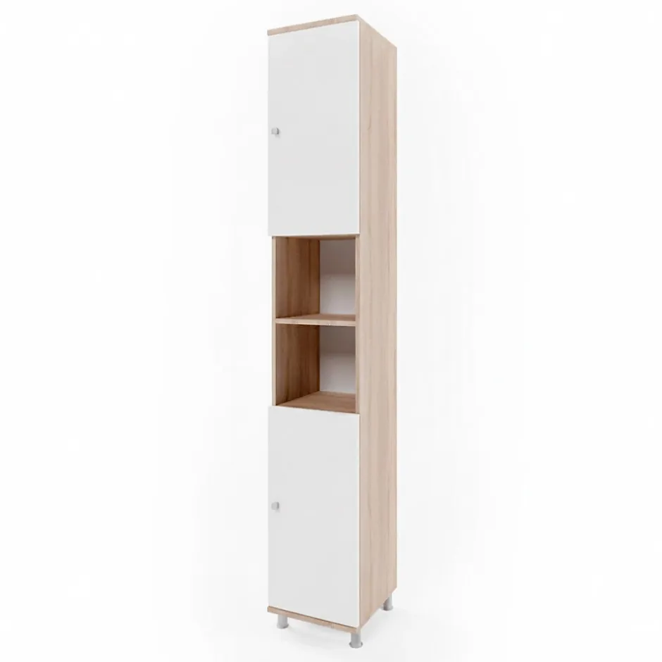 Vicco Meuble de rangement de salle de bain Sonoma 30x190cm