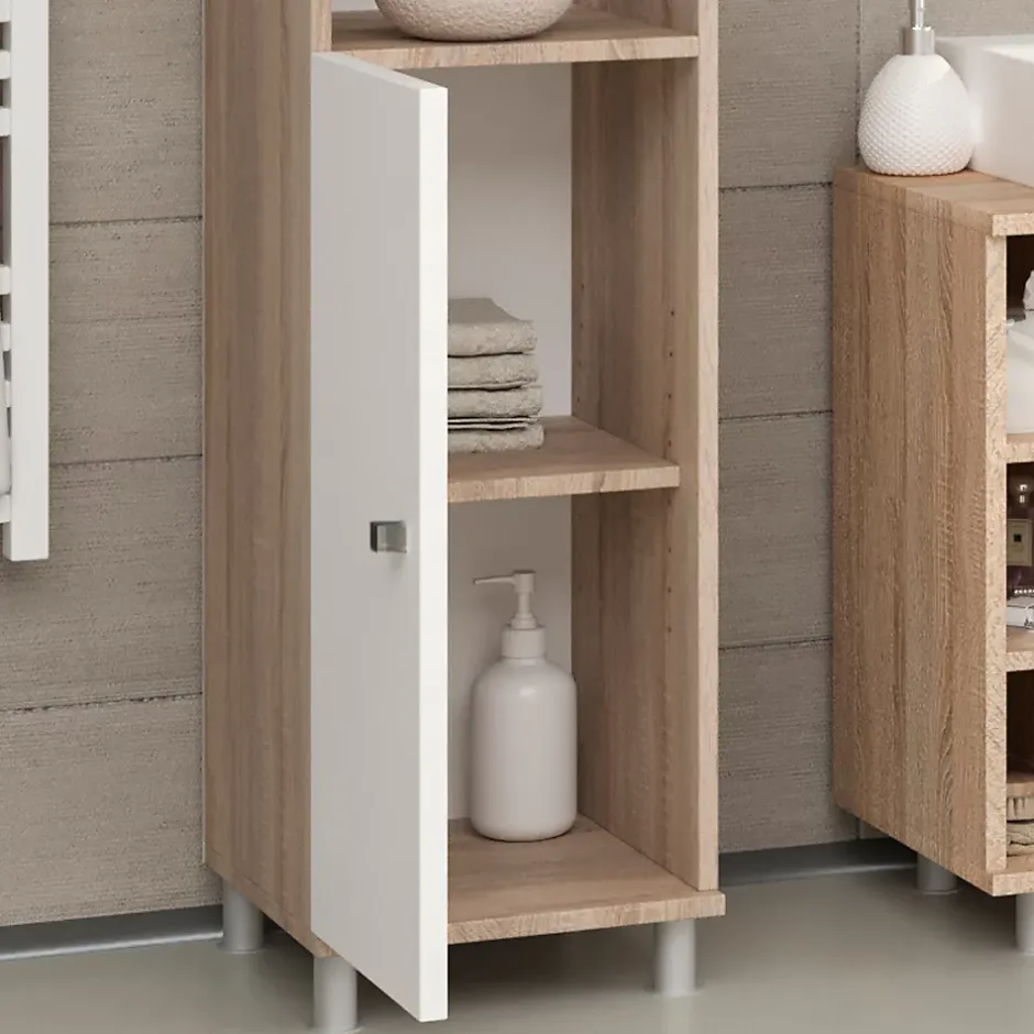Vicco Meuble de rangement de salle de bain Sonoma 30x190cm