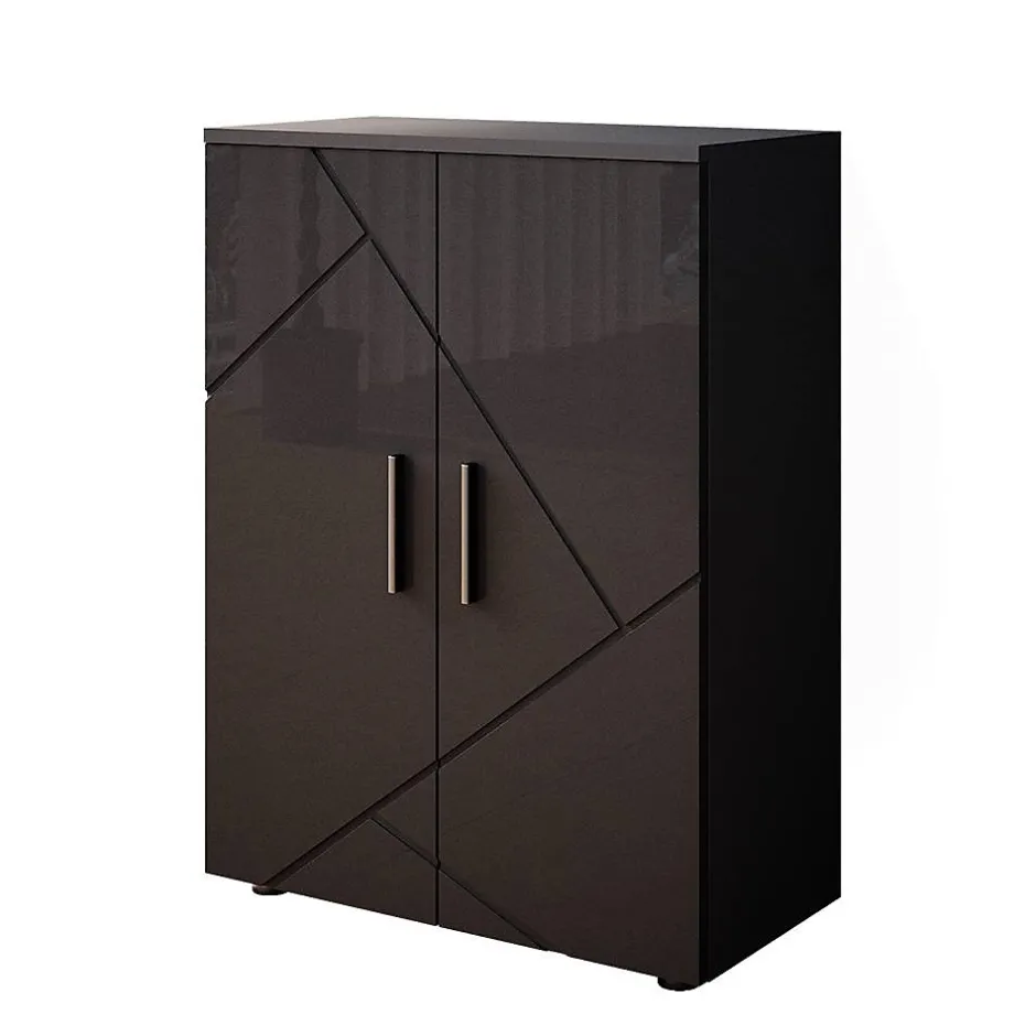 Vicco Meuble salle de bain Anthracite Haute brillance 60x81cm
