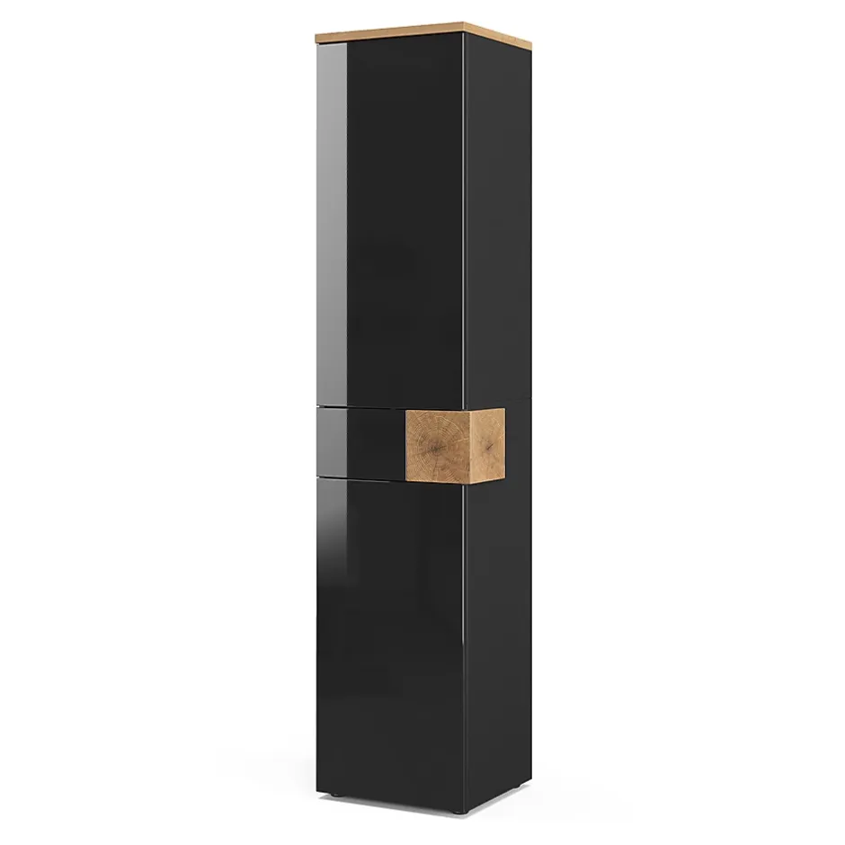 Vicco Meuble salle de bain Anthracite 40x184.2cm* Colonne De Salle De Bains