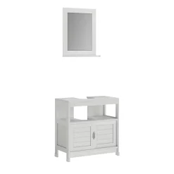 Vicco Meubles bain Blanc 2 pièces