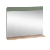 Vicco Miroir de salle de bain Force dor Chêne/Vert 80.1x62cm avec abonnement* Armoire De Toilette
