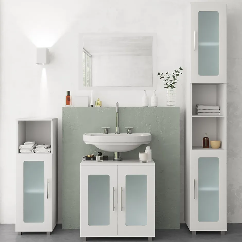 Vicco Miroir mural Blanc 45x60cm* Armoire De Toilette