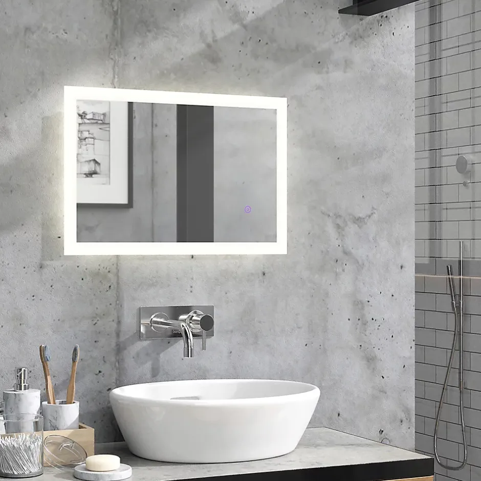 Vicco Miroir mural Blanc 60x40cm* Armoire De Toilette