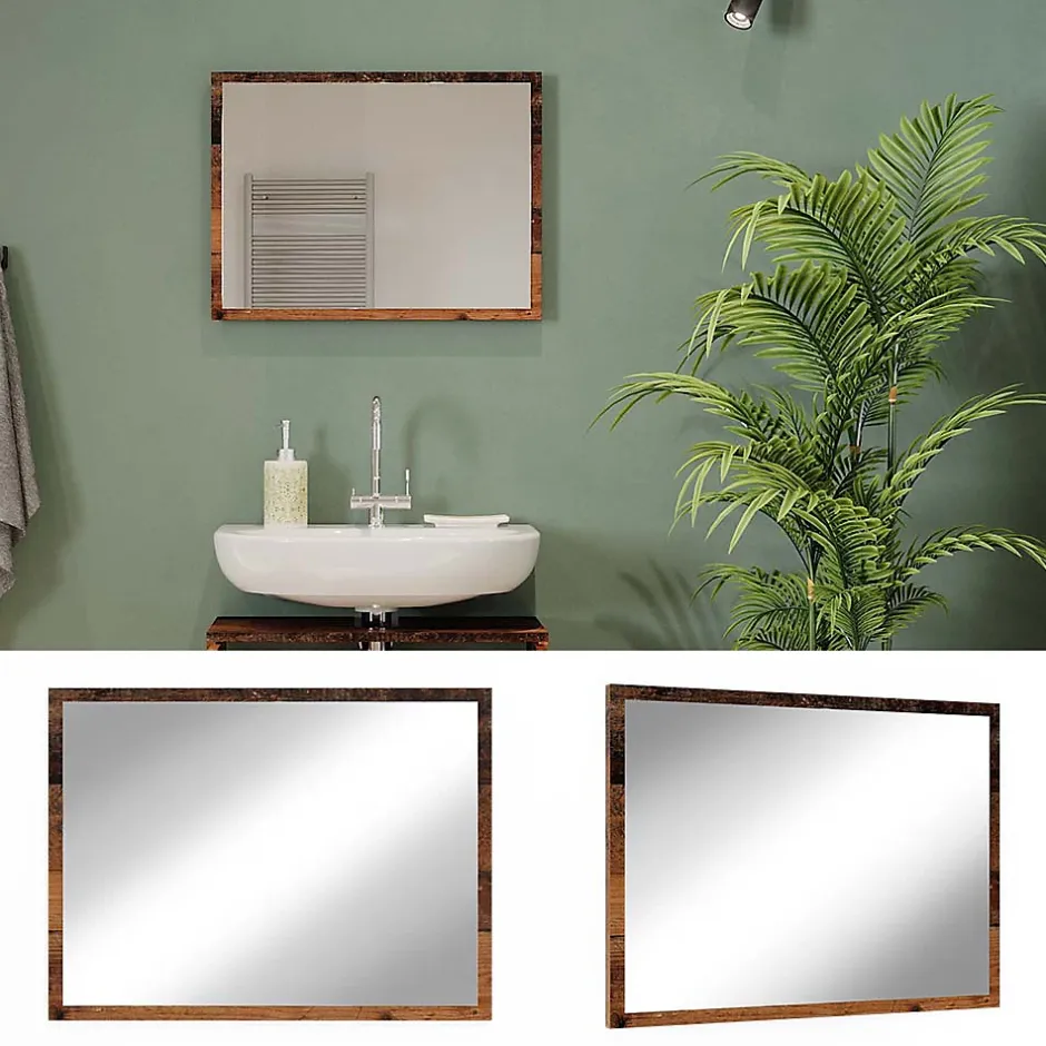 Vicco Miroir mural Chêne rustique 45x60cm* Armoire De Toilette
