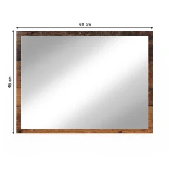 Vicco Miroir mural Chêne rustique 45x60cm* Armoire De Toilette