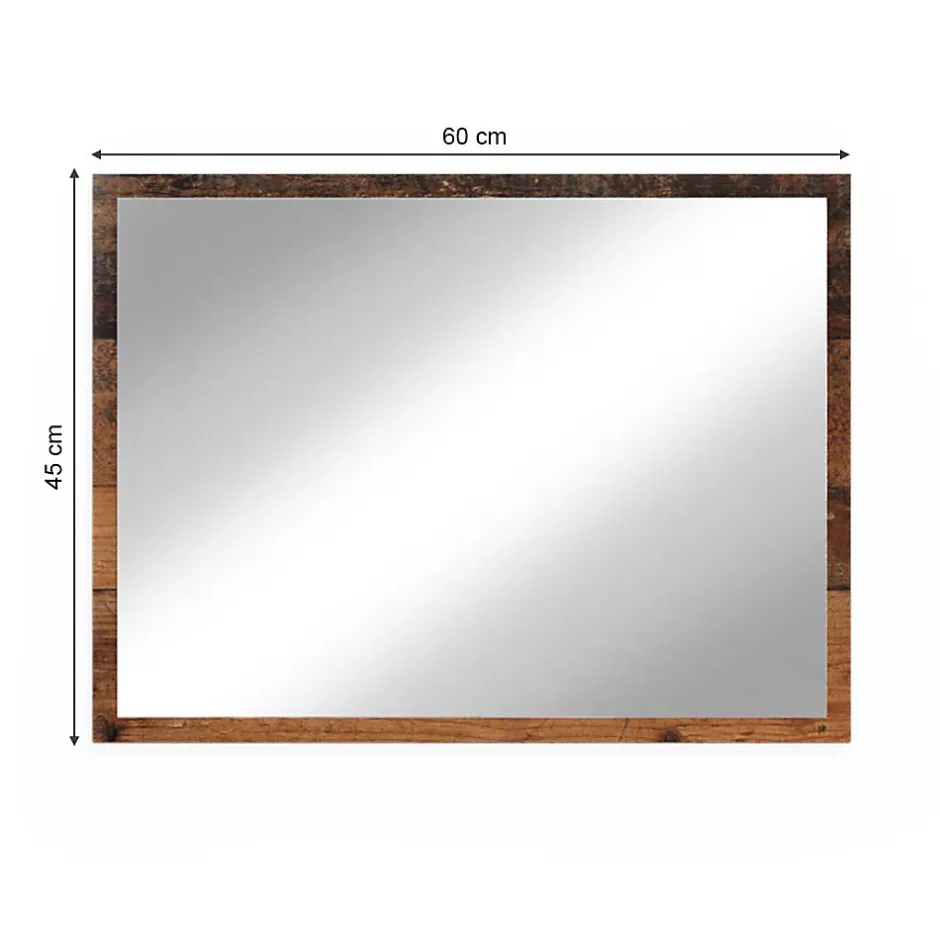 Vicco Miroir mural Chêne rustique 45x60cm* Armoire De Toilette