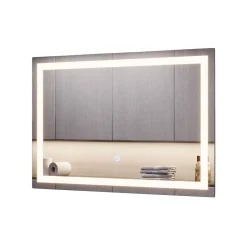 Vicco Miroir mural Verre 40x60cm avec éclairage frontal* Armoire De Toilette