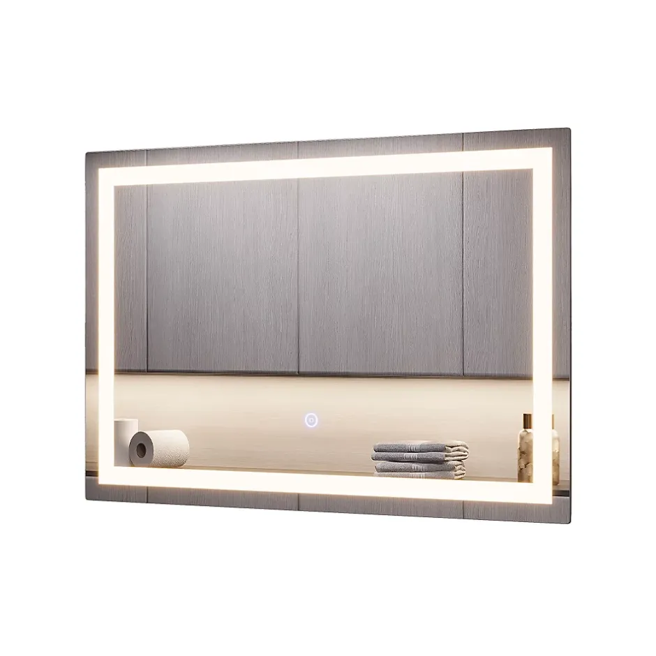Vicco Miroir mural Verre 40x60cm avec éclairage frontal* Armoire De Toilette