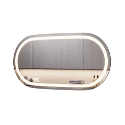 Vicco Miroir mural Verre 40x80cm avec éclairage frontal* Armoire De Toilette