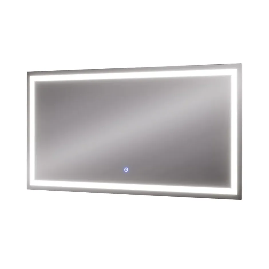 Vicco Miroir mural Verre 50x100cm avec éclairage frontal