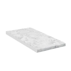 Vicco Plan de travail cuisine blanc/marbre 30cm