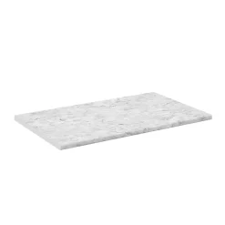 Vicco Plan de travail cuisine blanc/marbre 100cm* Plan De Travail Buanderie