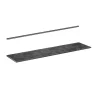 Vicco Plan de travail cuisine Anthracite 240cm* Plan De Travail Buanderie