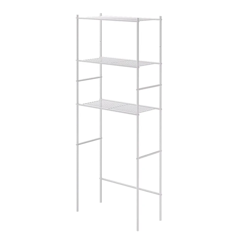Vicco Étagère pour machine à laver Blanc 66x162cm