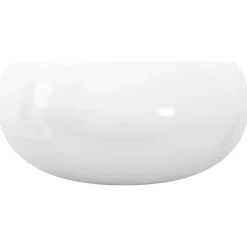 Vidaxl Lavabo Ronde Céramique Lave-Mains Vasque Evier pour Salle de Bain 142340