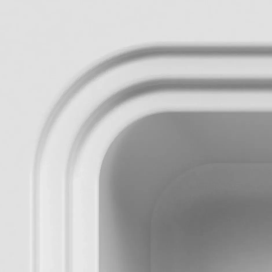 GoodHome Évier de cuisine 1 cuve en composite de quartz blanc mat avec accessoires Romesco