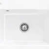 Villeroy & Boch Évier en céramique 1 cuve à encastrer Subway blanc brillant* Evier Et Robinet De Buanderie