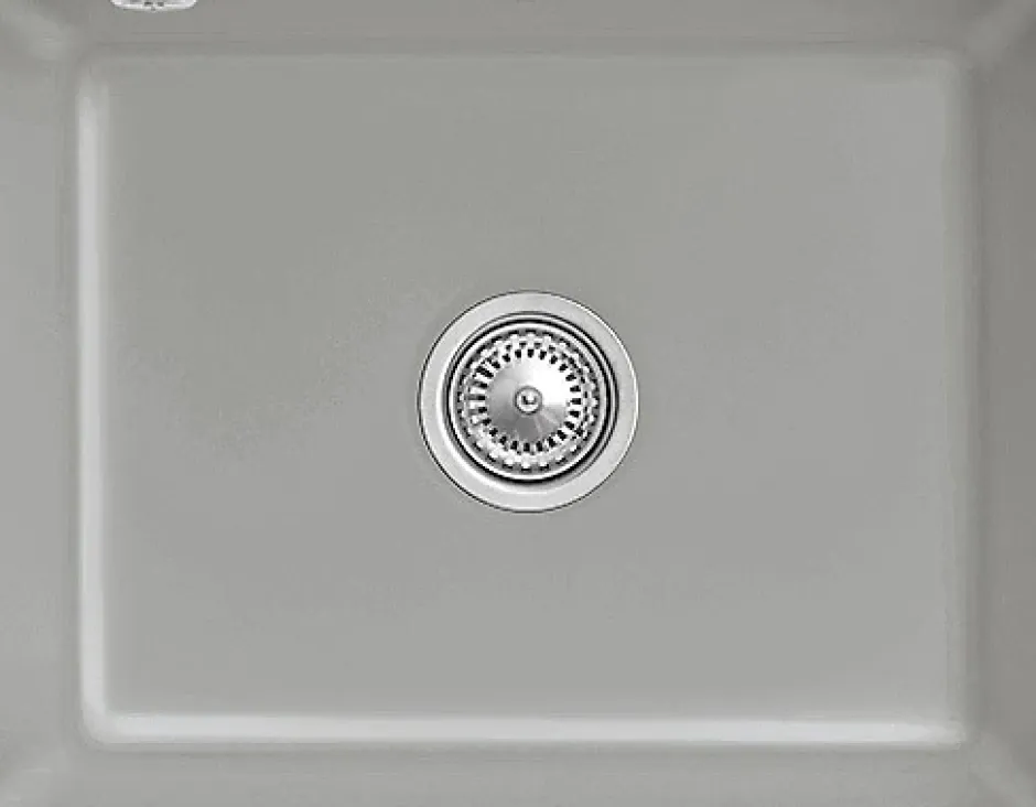 Villeroy & Boch Évier sous-plan en céramique 1 cuve à encastrer Subway gris moyen* Evier Et Robinet De Buanderie