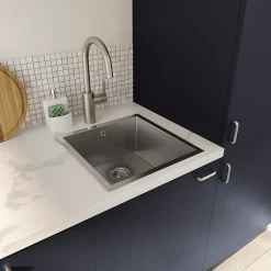 Cooke & Lewis Évier sous-plan en inox 1 bac à encastrer Cajal
