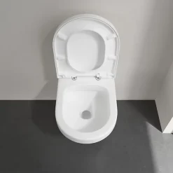 Villeroy & Boch Architectura, Combipack Cuvette suspendue à fond creux sans bride, avec abattant frein de chute* Wc Suspendu