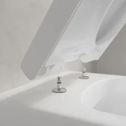 Villeroy & Boch Architectura, Combipack Cuvette suspendue à fond creux sans bride, avec abattant frein de chute* Wc Suspendu