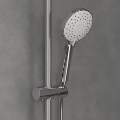 Villeroy & Boch Colonne de douche 230, avec mitigeur thermostatique et douchette 3 jets Chrome* Colonne De Douche Hydromassante