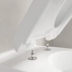 Villeroy & Boch Pack Bâti-support autoportant ViConnect + Plaque de commande chromée mat + Cuvette suspendue O.Novo