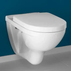 Villeroy & Boch Pack Bâti-support autoportant ViConnect + Plaque de commande chromée + Cuvette suspendue O.Novo* Wc Suspendu