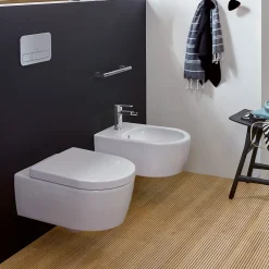 Villeroy & Boch ViConnect Plaque de déclenchement WC 200S, Chromé mat