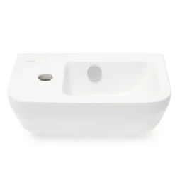 Vitra Intégra Lave-mains 37x22 cm, trou pour robinet à gauche, blanc (7090-003-0028)* Lavabo