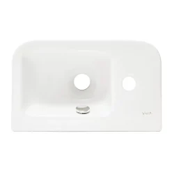 Vitra Intégra Lave-mains 37x22 cm, trou pour robinet à gauche, blanc (7090-003-0028)* Lavabo