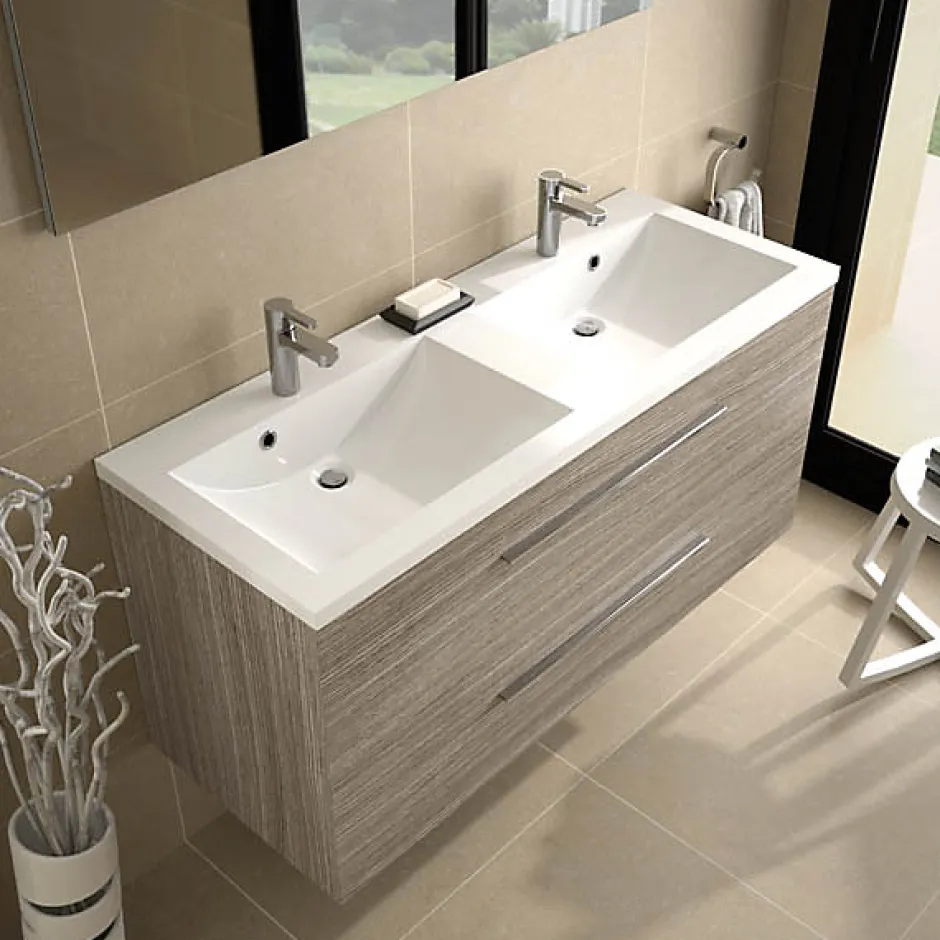 Vitra AquaHeat Bliss 240 2F colonne de douche cuivre avec mitigeur thermostatique et pomme de tête pluie ronde* Colonne De Douche Thermostatique