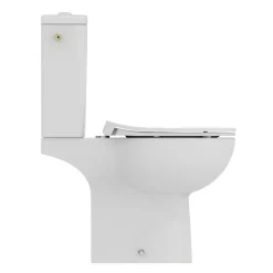 Ideal Standard WC à poser sans bride sortie horizontale TIRSO RimLS+ avec abattant frein de chute