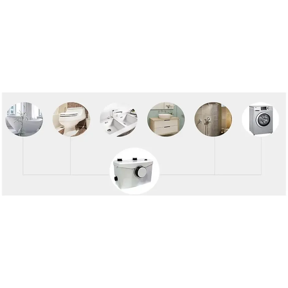 Bsf wc Broyeur adaptable 600 watts, Broyeur toilette -100 pour salle de bain ou WC, marque Française* Wc Chimique Et Broyeur