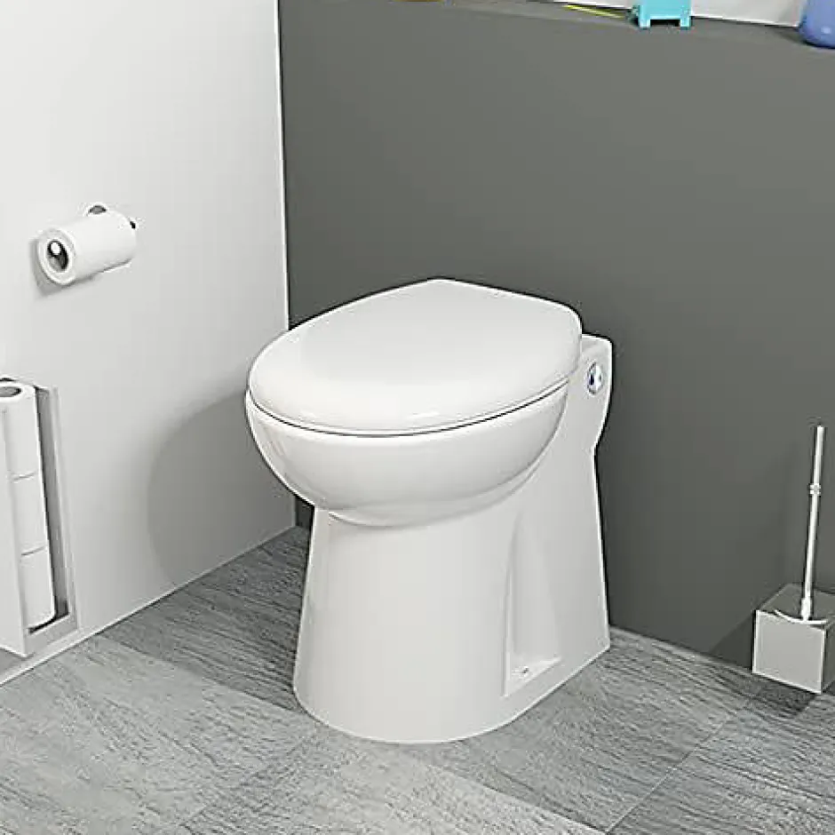 Nature Pro WC broyeur 500W, double chasse, frein de goulotte, relevage 3m vertical, 30m horizontal, fabrication française