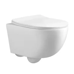 Rentside WC EN PORCELAINE WALL HUNG - SUSPENDU BLANC* Wc Suspendu