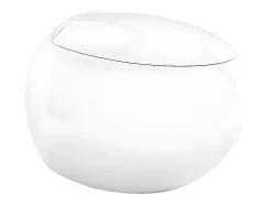 Vente-unique WC suspendu blanc en céramique - HURO II* Wc Suspendu