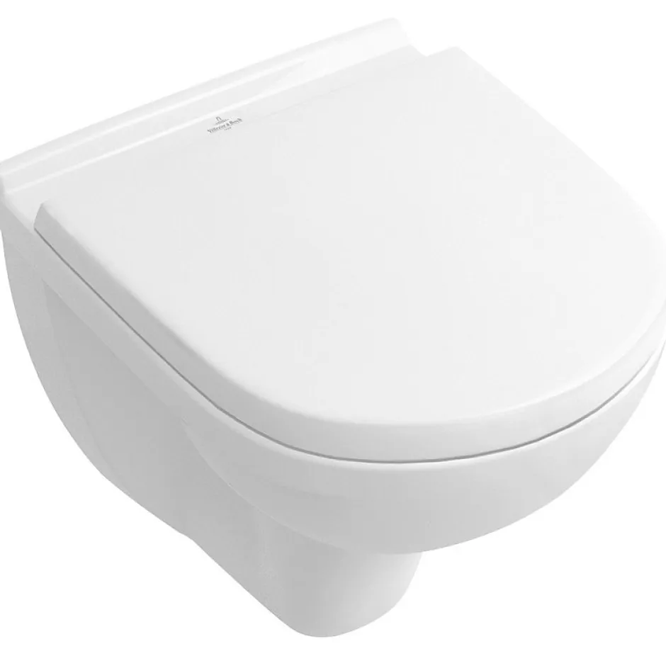 Villeroy & Boch WC suspendu compact sans bride O.novo VILLEROY ET BOCH 36 x 49 cm + abattant* Wc Suspendu